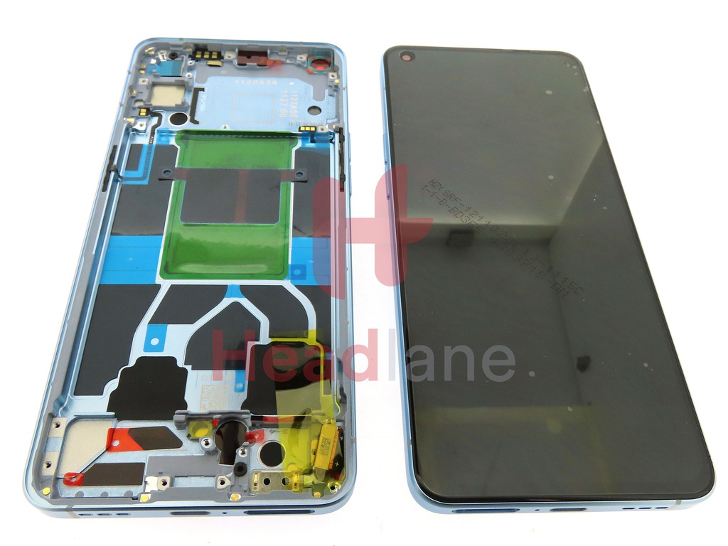 LADYSON TFT Schermo LCD per Oppo Reno 6 PRO 5G PEPM00 CPH2249 6.55 LCD Display Touch Screen Digitizer Assembly Ricambio Parti per Oppo Reno6 PRO 5G LCD Display con Strumenti(Nero